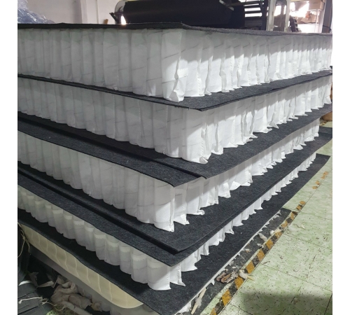Khối lò xo sắp xếp chuẩn bị may