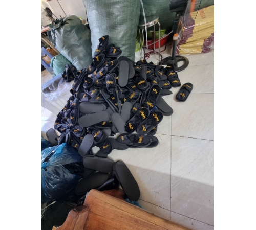 hoàn thiện dép cho khách 2