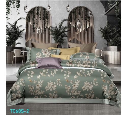 Bộ chăn ga Tencel 60s vip 2025-2